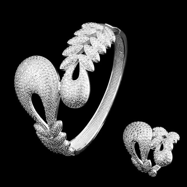 earrings & necklace funmode 3tones design ring for wedding bridal dubai jewelry sets accessories wholesalefs250, Silver
earrings & necklace funmode 3tones design ring for wedding bridal dubai jewelry sets accessories wholesalefs250, Silver