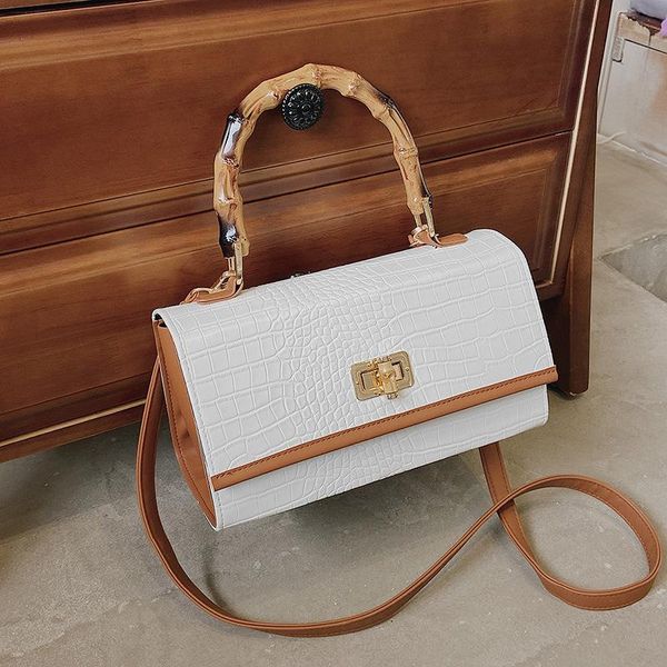 evening bags handbag small bag female 2021 crocodile pattern bamboo fashion personality design retro shoulder trendy
evening bags handbag small bag female 2021 crocodile pattern bamboo fashion personality design retro shoulder trendy