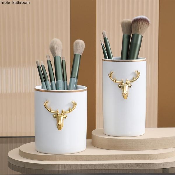 storage boxes & bins 1 pc ceramics makeup brush holder nordic style organizer cosmetic lipstick pencil container box
storage boxes & bins 1 pc ceramics makeup brush holder nordic style organizer cosmetic lipstick pencil container box