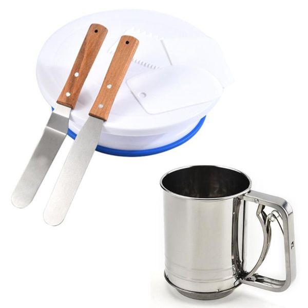 mesh flour sifter plastic cake turntable rotating dough knife decorating cream cakes stand rotary table diy pan baking tool & pastry tools
mesh flour sifter plastic cake turntable rotating dough knife decorating cream cakes stand rotary table diy pan baking tool & pastry tools