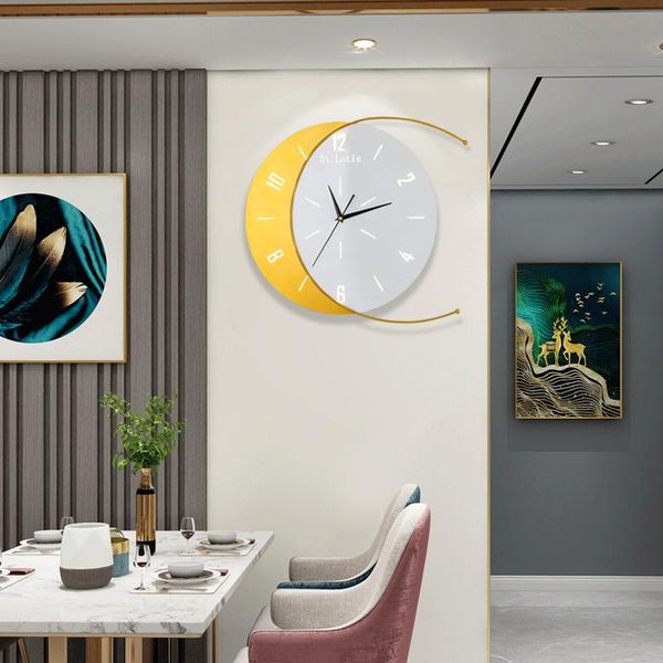 wall clocks simple and modern home fashion watch clock living room light luxury personality creative art decoration
wall clocks simple and modern home fashion watch clock living room light luxury personality creative art decoration