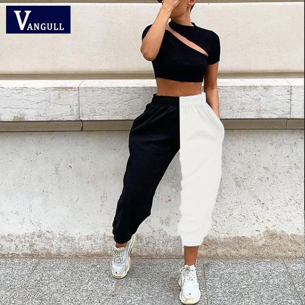 women's pants & capris vangull black white high waist jogger women casual autumn winter patchwork korean sweatpants streetwear
women's pants & capris vangull black white high waist jogger women casual autumn winter patchwork korean sweatpants streetwear