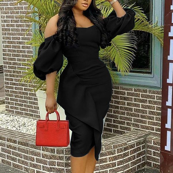 party dresses women strapless backless solid dress elegant half puff sleeve ladies ruffle 2022 spring summer female vestidos, White;black
party dresses women strapless backless solid dress elegant half puff sleeve ladies ruffle 2022 spring summer female vestidos, White;black