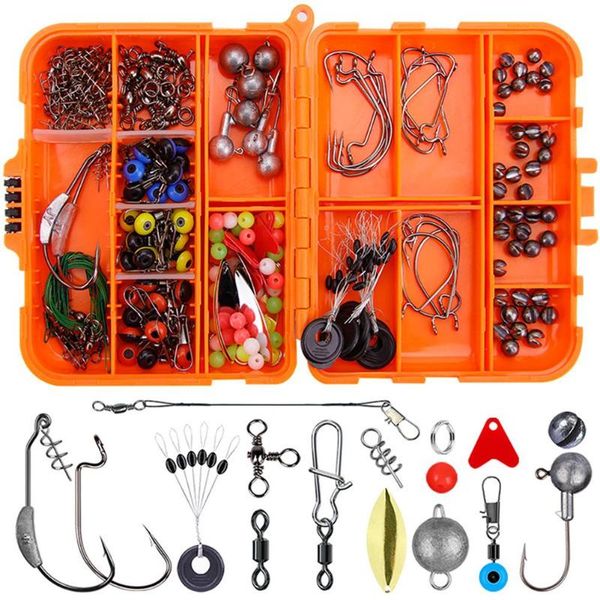 213pcs fishing accessories kit compact multifunction large capacity rust resistant lures set tackle box for
213pcs fishing accessories kit compact multifunction large capacity rust resistant lures set tackle box for
