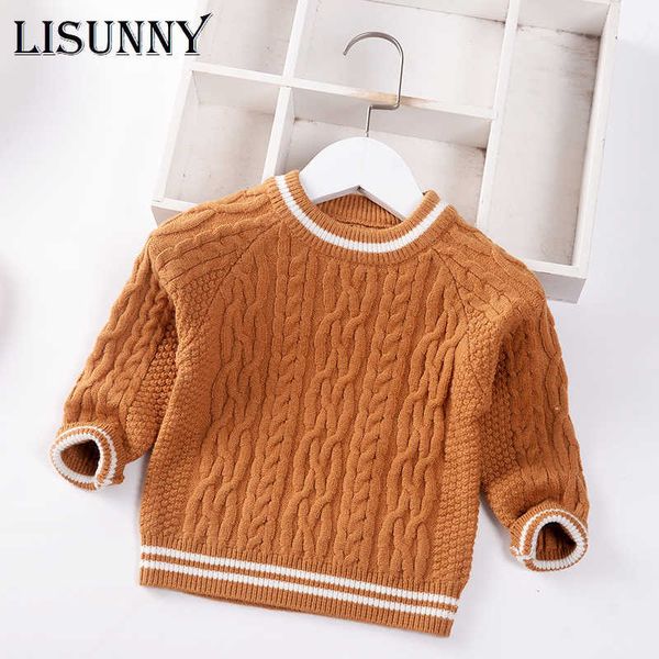 autumn winter 2021 baby boys sweater children knitted clothes kids pullover jumper toddler boy coat o-neck stripe sweaters 0-5y y1024, Blue
autumn winter 2021 baby boys sweater children knitted clothes kids pullover jumper toddler boy coat o-neck stripe sweaters 0-5y y1024, Blue