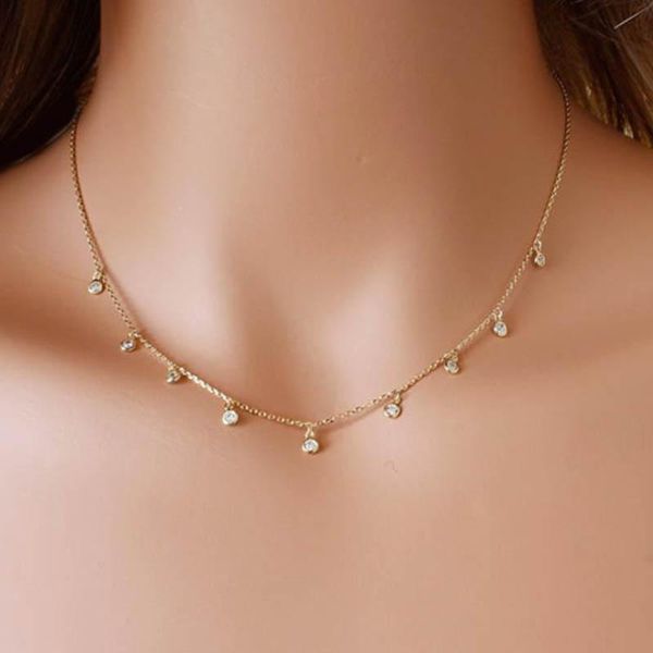 creative gold chain choker crystal necklace for women tassel collares pendant chocker jewelry gifts christmas necklaces, Silver
creative gold chain choker crystal necklace for women tassel collares pendant chocker jewelry gifts christmas necklaces, Silver