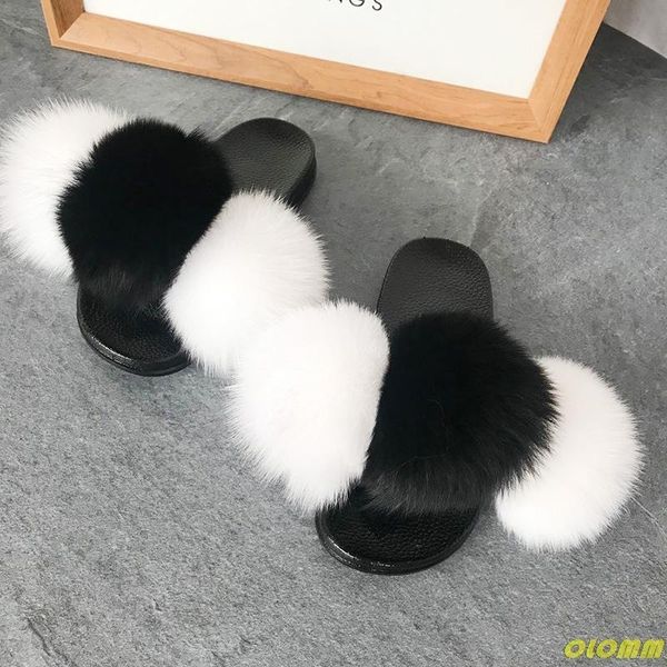 slippers hairy balls women fluffy real fur slides furry raccoon sandals ladies cute ball flip flops rainbow shoe, Black
slippers hairy balls women fluffy real fur slides furry raccoon sandals ladies cute ball flip flops rainbow shoe, Black