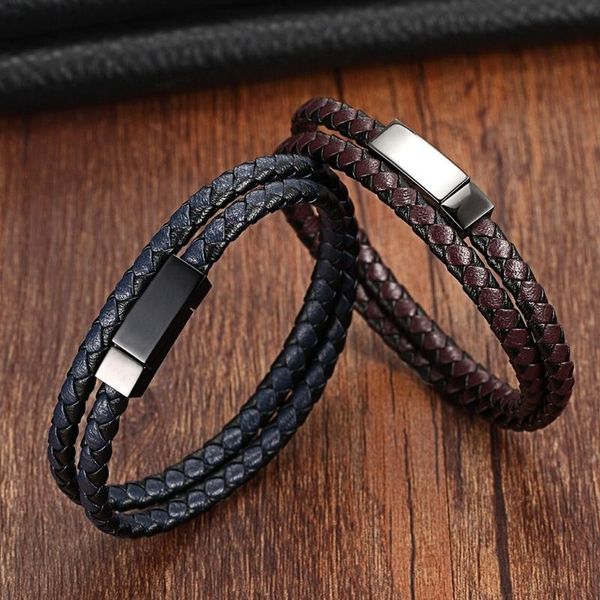 charm bracelets tyo wholesale price classic leather bracelet for men hand jewelry multilayer magnet clasp handmade gift cool boys, Golden;silver
charm bracelets tyo wholesale price classic leather bracelet for men hand jewelry multilayer magnet clasp handmade gift cool boys, Golden;silver