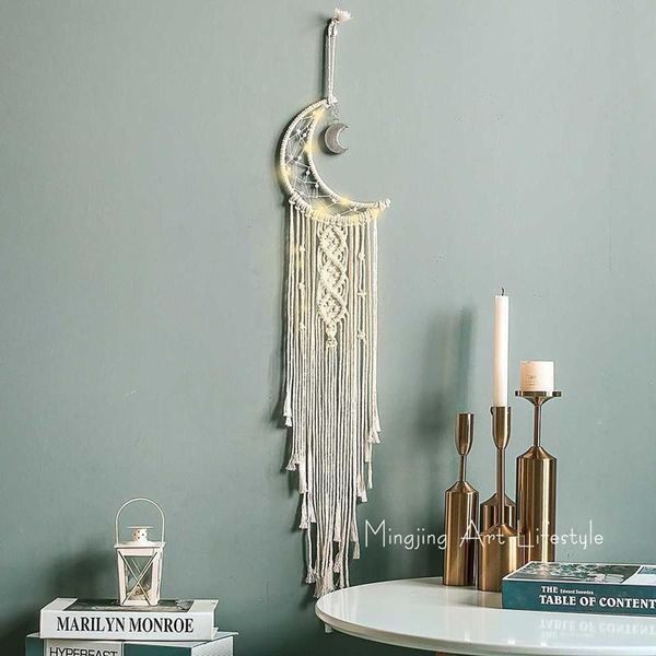 decorative objects & figurines nordic moon tapestry macrame atrapasuenos boho room decor decoration wall hanging ornament kids gifts #n4
decorative objects & figurines nordic moon tapestry macrame atrapasuenos boho room decor decoration wall hanging ornament kids gifts #n4