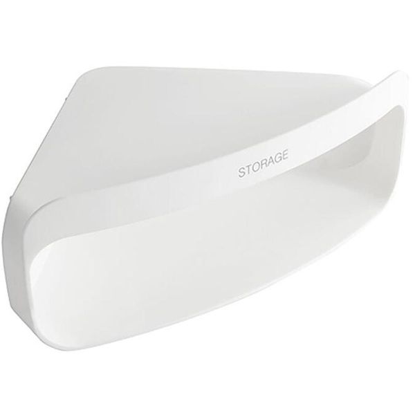 bathroom shelves 1pcs corner bath rack wall-mounted punch-triple-cornered plastic double layer storage basket
bathroom shelves 1pcs corner bath rack wall-mounted punch-triple-cornered plastic double layer storage basket
