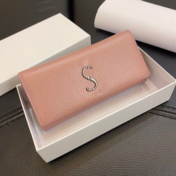 fashion long wallets for women grain cowhide coin purse card holder 19*10cm black pink designer purses handbag wallet with box lcm, Red;black
fashion long wallets for women grain cowhide coin purse card holder 19*10cm black pink designer purses handbag wallet with box lcm, Red;black