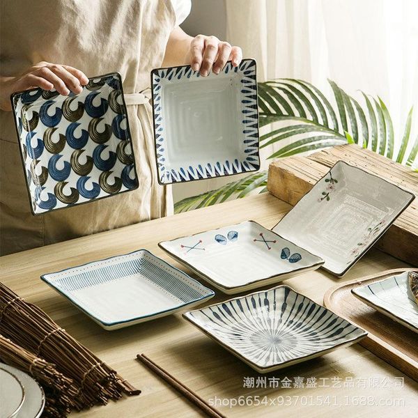 dishes & plates 6.5 inch western square plate ceramic high temperature household vegetable fruit
dishes & plates 6.5 inch western square plate ceramic high temperature household vegetable fruit