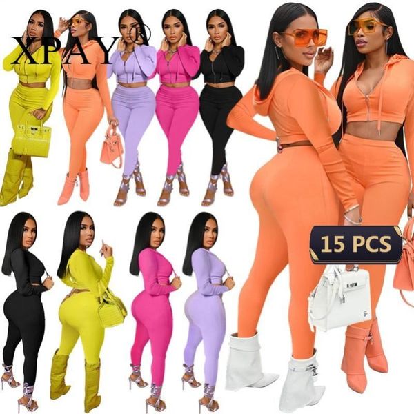 women's two piece pants wholesale items fitness sportsuits for women fall long sleeve hooded front zipper crop + pant solid color bulk, White
women's two piece pants wholesale items fitness sportsuits for women fall long sleeve hooded front zipper crop + pant solid color bulk, White