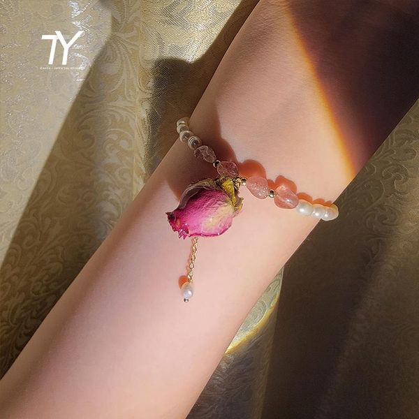 mori real flower immortal pendant pearl bracelets for woman korean fashion jewelry wedding party girl's unusual bracelet charm, Golden;silver
mori real flower immortal pendant pearl bracelets for woman korean fashion jewelry wedding party girl's unusual bracelet charm, Golden;silver