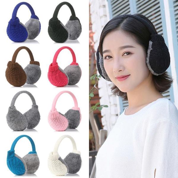 berets 1pc women men winter warm fluffy knitted earmuffs removable washable children outdoor comfortable ear warmers, Blue;gray
berets 1pc women men winter warm fluffy knitted earmuffs removable washable children outdoor comfortable ear warmers, Blue;gray