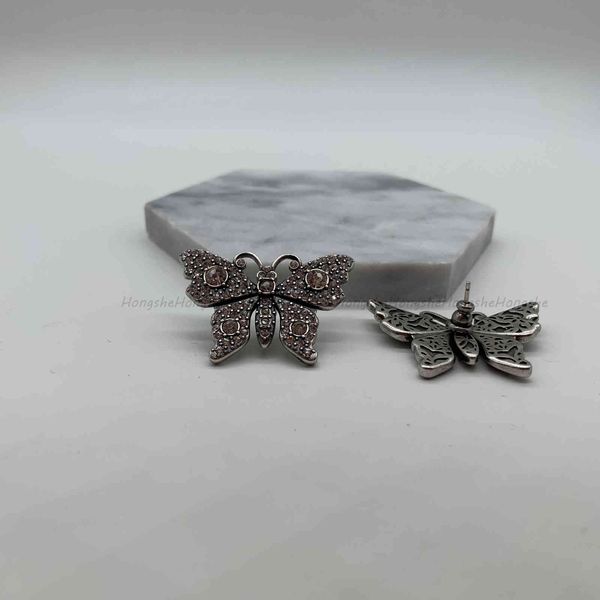 new color diamond diamond butterfly earrings double letters personality exaggerated female black friday deals, Silver
new color diamond diamond butterfly earrings double letters personality exaggerated female black friday deals, Silver