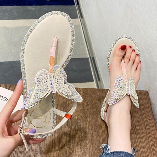 netcelebrity crystal butterfly flat women sandals summer fairy shoes rhinestone slingback buckle band femmes sandalias2021, Black
netcelebrity crystal butterfly flat women sandals summer fairy shoes rhinestone slingback buckle band femmes sandalias2021, Black