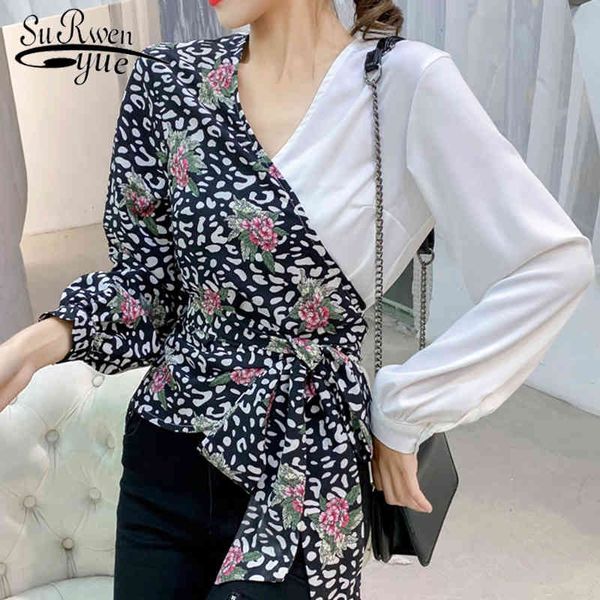 autumn casual women v-neck slim leopard long sleeve lantern clothing fashion s blouses 5472 50 210508, White
autumn casual women v-neck slim leopard long sleeve lantern clothing fashion s blouses 5472 50 210508, White
