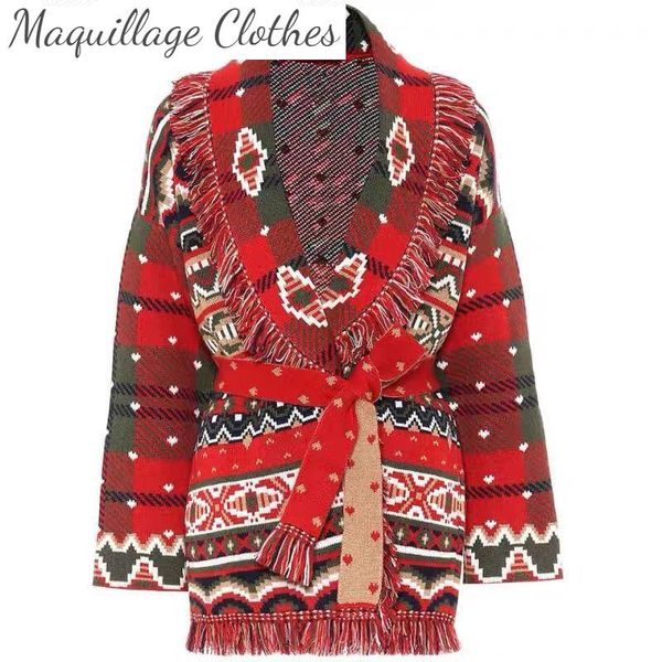 women's knits & tees fashion tassels belt cardigans women autumn knitted coat b290, White
women's knits & tees fashion tassels belt cardigans women autumn knitted coat b290, White