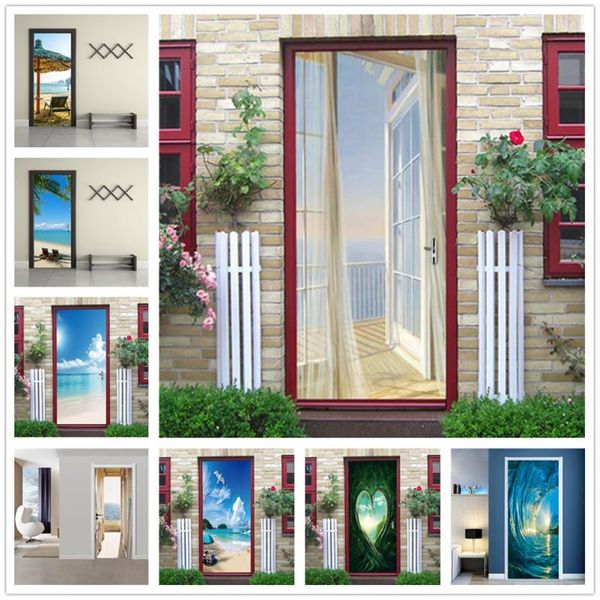 other decorative stickers seaside door decoration peel and stick wallpaper adhesive waterproof removable poster beach decals home desi
other decorative stickers seaside door decoration peel and stick wallpaper adhesive waterproof removable poster beach decals home desi