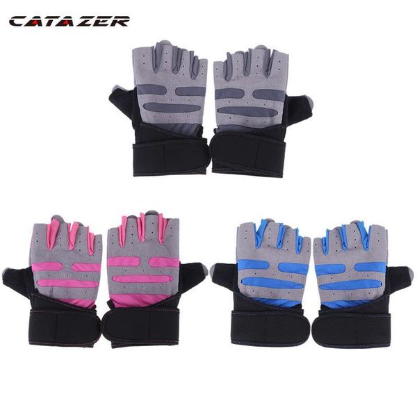 cycling gloves 1 pair women/men anti-skid sports gym body building training half finger guantes fitness exercise weight lifting, Black
cycling gloves 1 pair women/men anti-skid sports gym body building training half finger guantes fitness exercise weight lifting, Black