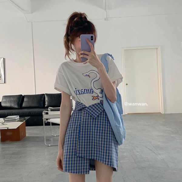 skirts summer 2021 korean style high waist slim design irregular plaid skirt women fashion falda a cuadros moda mujer, Black
skirts summer 2021 korean style high waist slim design irregular plaid skirt women fashion falda a cuadros moda mujer, Black