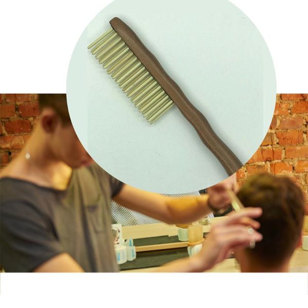 anti static double row detangling care natural sandalwood handmade wide tooth curly brush massage hair comb daily styling fluffy brushes, Silver
anti static double row detangling care natural sandalwood handmade wide tooth curly brush massage hair comb daily styling fluffy brushes, Silver