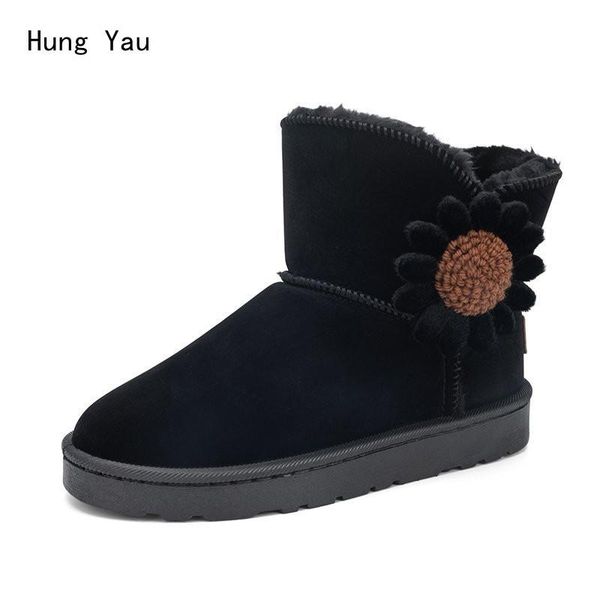boots women snow ankle winter fur warm platform flower female casual flat shoes soild fashion high comfortable, Black
boots women snow ankle winter fur warm platform flower female casual flat shoes soild fashion high comfortable, Black