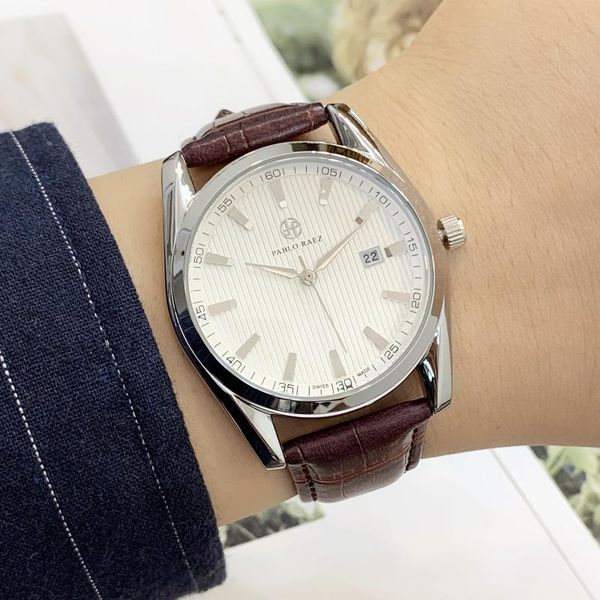 wristwatches pablo raez luxury brand sport men watch waterproof quartz brown leather military wristwatch army clock male reloj, Slivery;brown
wristwatches pablo raez luxury brand sport men watch waterproof quartz brown leather military wristwatch army clock male reloj, Slivery;brown