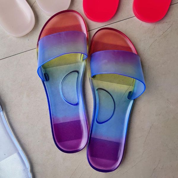 slippers summer transparent jelly shoes candy color soft casual women comfort ladies beach pvc slides female 2021, Black
slippers summer transparent jelly shoes candy color soft casual women comfort ladies beach pvc slides female 2021, Black