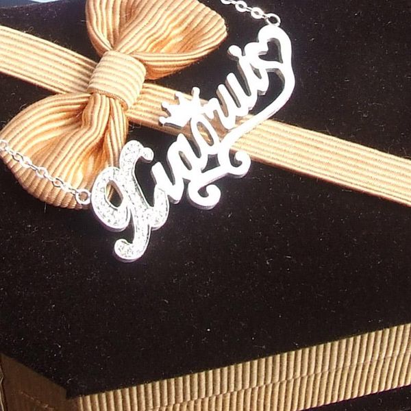 lockets sterling silver letter necklace custom-made birthday gift diy pendant according to your name
lockets sterling silver letter necklace custom-made birthday gift diy pendant according to your name