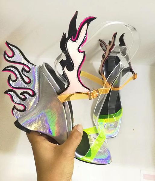 brand designer wedges shoes women runway star fashion gladiator sandals woman slingback color wing sandalia feminina, Black
brand designer wedges shoes women runway star fashion gladiator sandals woman slingback color wing sandalia feminina, Black