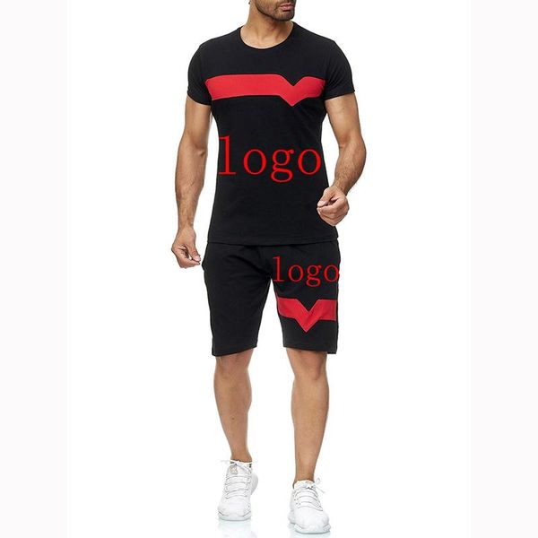 men's tracksuits 2021 logo customization t-shirt shorts suit summer comfortable harajuku cotton casual 2 pieces sets, Gray
men's tracksuits 2021 logo customization t-shirt shorts suit summer comfortable harajuku cotton casual 2 pieces sets, Gray