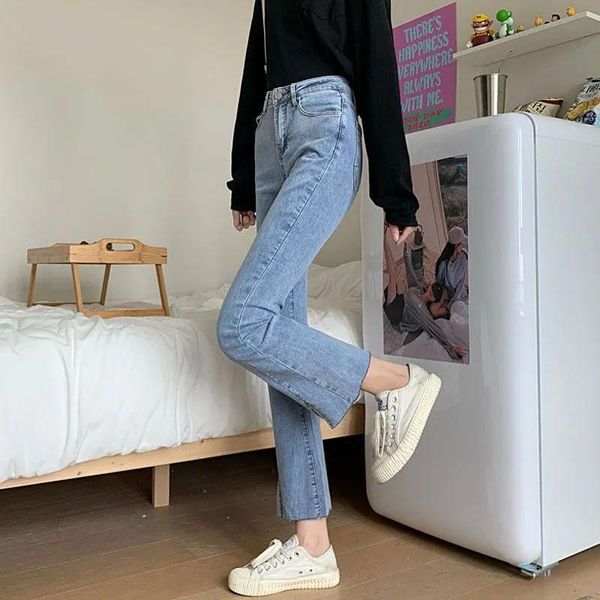 women's jeans nowsaa blue front slit bell bottom women plus size elastic skinny flare denim pants streetwear trousers
women's jeans nowsaa blue front slit bell bottom women plus size elastic skinny flare denim pants streetwear trousers
