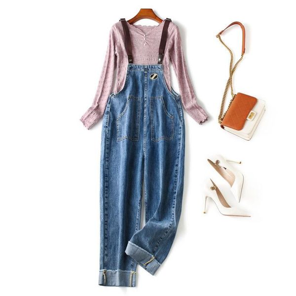 two piece dress fashion casual jeans woman qiu 2021 waistband wooden ear sweater women outfits, White
two piece dress fashion casual jeans woman qiu 2021 waistband wooden ear sweater women outfits, White