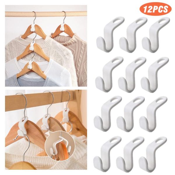 hangers & racks 12/ 18pcs clothes hanger connector hooks cascading storage rack wardrobe hanging hook space saving for clothing closet
hangers & racks 12/ 18pcs clothes hanger connector hooks cascading storage rack wardrobe hanging hook space saving for clothing closet