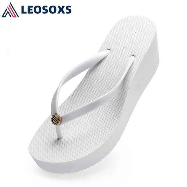 slippers leosoxs 6cm wedges women sandals female shoes fashion casual summer slide beach outside x187, Black
slippers leosoxs 6cm wedges women sandals female shoes fashion casual summer slide beach outside x187, Black