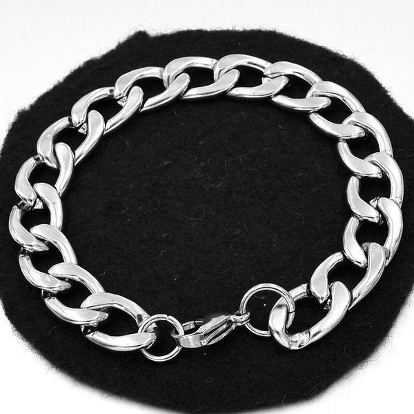 link, chain arrival punk wide men bracelet bangle fashion personality stainless steel jewelry as gift, Black
link, chain arrival punk wide men bracelet bangle fashion personality stainless steel jewelry as gift, Black