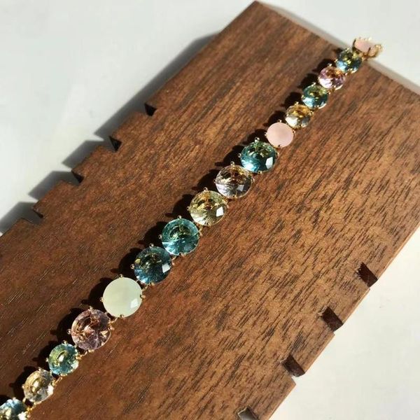 charm bracelets luxury elegant gem bracelet bangles women fashion jewelry wedding accessories good gift lady party, Golden;silver
charm bracelets luxury elegant gem bracelet bangles women fashion jewelry wedding accessories good gift lady party, Golden;silver