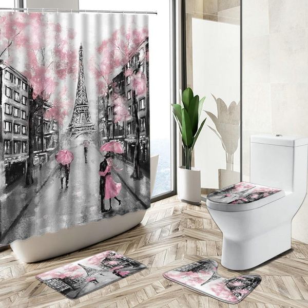 shower curtains retro paris street view curtain romantic flower tower couple bathroom decor non-slip rug toilet lid cover bath mat set
shower curtains retro paris street view curtain romantic flower tower couple bathroom decor non-slip rug toilet lid cover bath mat set