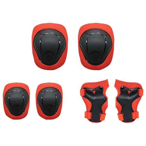 elbow & knee pads kids set 6 in 1 protective gear kit wrist guards children safety protection for rollerblading cycling skating, Black;gray
elbow & knee pads kids set 6 in 1 protective gear kit wrist guards children safety protection for rollerblading cycling skating, Black;gray
