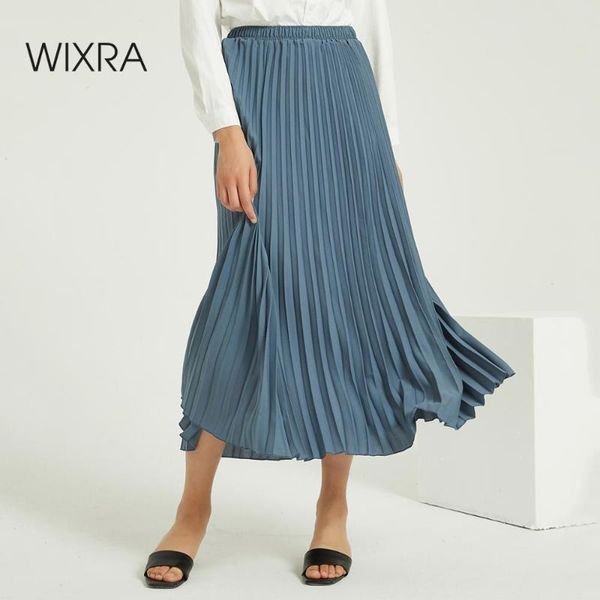 skirts wixra solid pleated elegant high elastic waist vintage party long skirt ladies bottom autumn winter spring, Black
skirts wixra solid pleated elegant high elastic waist vintage party long skirt ladies bottom autumn winter spring, Black