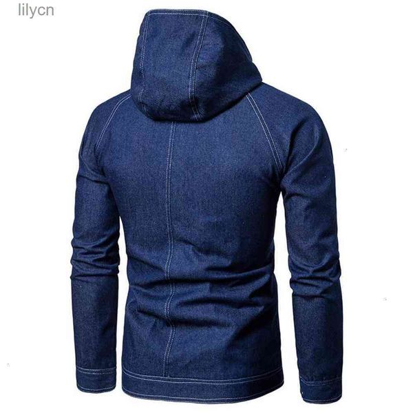 jeans jacket men hooded design casual denim jacket men's coat streetwear windbreaker black blue, Black;white
jeans jacket men hooded design casual denim jacket men's coat streetwear windbreaker black blue, Black;white