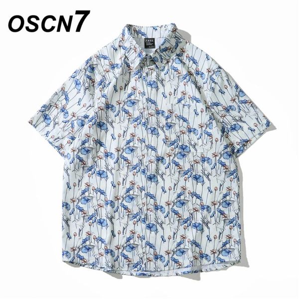 men's casual shirts oscn7 printed short sleeve shirt men street 2021 hawaii beach oversize women fashion harujuku for 3256, White;black
men's casual shirts oscn7 printed short sleeve shirt men street 2021 hawaii beach oversize women fashion harujuku for 3256, White;black