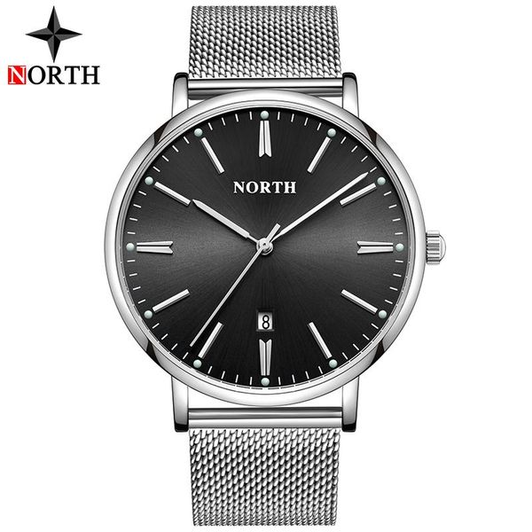 wristwatches men fashion watch north business stainless steel quartz watches casual sport waterproof relogio masculino, Slivery;brown
wristwatches men fashion watch north business stainless steel quartz watches casual sport waterproof relogio masculino, Slivery;brown