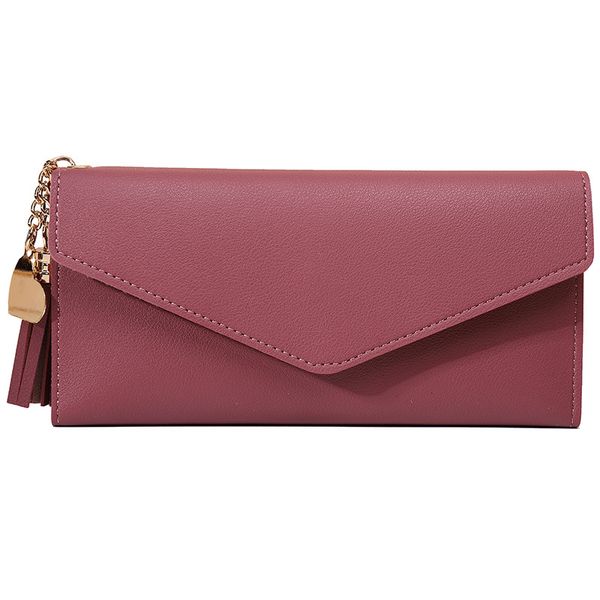 women's new style long wallet, large-capacity hand holding trendy simple multi-card slot lychee pattern card bag wallet, Red;black
women's new style long wallet, large-capacity hand holding trendy simple multi-card slot lychee pattern card bag wallet, Red;black