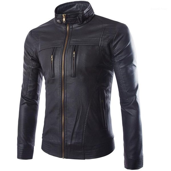 men's fur & faux leather jackets vintage pu fall drop moto bike thin coats fashion stand collar motorcycle outerwear clothes, Black
men's fur & faux leather jackets vintage pu fall drop moto bike thin coats fashion stand collar motorcycle outerwear clothes, Black