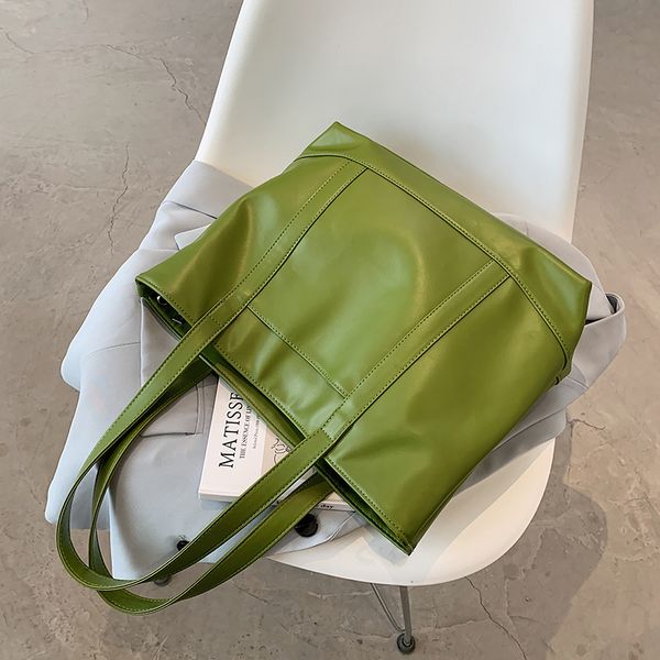 high capacity soft pu leather shoulder bags for women 2021 summer travel green handbag fashion luxury simple shopping purses l00
high capacity soft pu leather shoulder bags for women 2021 summer travel green handbag fashion luxury simple shopping purses l00
