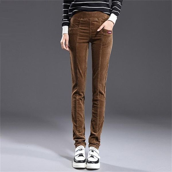 women's pants & capris 2021 autumn and winter corduroy casual loose thin strip elastic waist, Black;white
women's pants & capris 2021 autumn and winter corduroy casual loose thin strip elastic waist, Black;white
