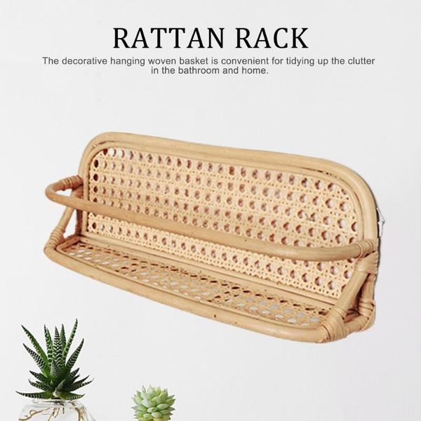 hooks & rails basket wall hanging storage hand woven rattan rack tidy up the clutter save space not easily deformed practical 40*11*16 cm
hooks & rails basket wall hanging storage hand woven rattan rack tidy up the clutter save space not easily deformed practical 40*11*16 cm